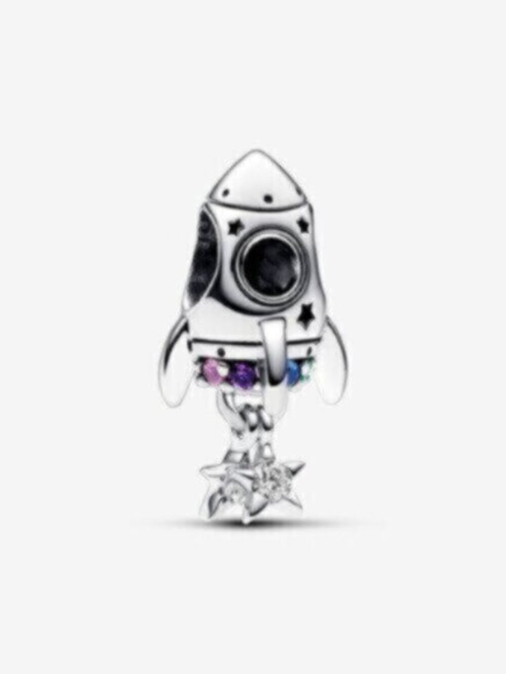 Pandora Space Love Rocket Charm